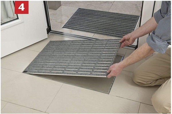 ACO Indoor Schuhabstreifer 60 x 40 cm  grau